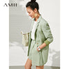 Amii Minimalism Autumn Coats and Jackets For Women Elegant Suit Office Lady Blazer Single Breasted Casual Blazer Jacket 62022214
