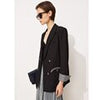 Amii Minimalism Skirt Blazer Suit Women Coats and Jackets High Waist Pleated Skirt Office Lady Female 12140833