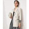 Amii Minimalism Skirt Blazer Suit Women Coats and Jackets High Waist Pleated Skirt Office Lady Female 12140833