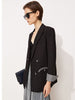 Amii Minimalism Skirt Blazer Suit Women Coats and Jackets High Waist Pleated Skirt Office Lady Female 12140833