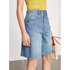 Amii Minimalism Summer Jeans For Women Streetwear High Waist Loose Causal Women's Shorts 12140620