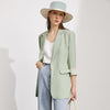 Amii Minimalism Women Blazers Office Lady Elegant Notched Single Button Coats and Jackets Casual Blazer Female Suit 12175237