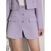 Amii Minimalism Women's Suit Jacket Short Blazer Coat Autumn Slim Shorts Skirts Business Office Lady Blazers For Woman 12270020