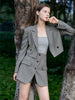 Amii Minimalism Women's Suit Jacket Short Blazer Coat Autumn Slim Shorts Skirts Business Office Lady Blazers For Woman 12270020