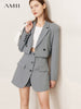 Amii Minimalism Women's Suit Jacket Short Blazer Coat Autumn Slim Shorts Skirts Business Office Lady Blazers For Woman 12270020