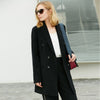 Minimalist 2022 Autumn New Commuter Suit Jacket Office Lady Chic Double Breasted Female Trim Blazer