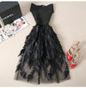 Women Bandage Dress Vestidos Patchwork Female Woman Party Dresses
