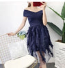 Women Bandage Dress Vestidos Patchwork Female Woman Party Dresses