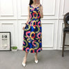 New Summer Dress Women 2022 Short Sleeve Long Maxi Vestido Beach Chic Print Floral Bohemian Dress Elegant Sundress