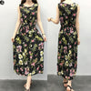 New Summer Dress Women 2022 Short Sleeve Long Maxi Vestido Beach Chic Print Floral Bohemian Dress Elegant Sundress