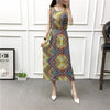 New Summer Dress Women 2022 Short Sleeve Long Maxi Vestido Beach Chic Print Floral Bohemian Dress Elegant Sundress