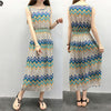 New Summer Dress Women 2022 Short Sleeve Long Maxi Vestido Beach Chic Print Floral Bohemian Dress Elegant Sundress