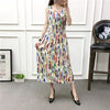 New Summer Dress Women 2022 Short Sleeve Long Maxi Vestido Beach Chic Print Floral Bohemian Dress Elegant Sundress