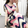New Summer Dress Women 2022 Short Sleeve Long Maxi Vestido Beach Chic Print Floral Bohemian Dress Elegant Sundress