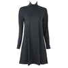 Winter Autumn Casual Women Loose Turtleneck Dress Knitting Warm Work Office Ladies Dresses Long Sleeve Female Vestidos