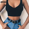 Sexy v Neck Tie Bow Front Camis Camisole Women Summer Basic Crop Top Streetwear 2022 Candy Color Cropped Tees Tank Tops