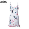 Summer Floral Print Ruffle Dress Women Sexy Square Neck Bodycon Dresses Vestido 2022 Streetwear Short Mini Dress Sundress