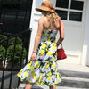 Tiered Ruffle Off Shoulder Summer Dress Floral Print Short Dress Women Sleeveless Tube Sundress Beach Casual Dresses