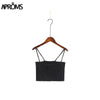 White Gray Knitting Cropped Camis 2022 Fashion Women Basic Tank Tops Summer Streetwear Slim Fit Crop Top Elastic Bra Tees