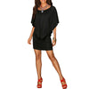 Army green Slash Neck Women Mini Dress 2022 Summer Style Off Shoulder Sexy Dresses Vestidos Black White Beach Casual Dress