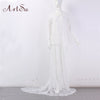 Women See Through Floral V-Neck Elegant Lace Long Dress Sexy Maxi Autumn Winter Evening Party Dresses Vestidos ASDR20034