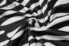Artsu Zebra Print Women Mini Dress Long Sleeve With Gloves Turtleneck Bodycon Sexy Dresses Autumn Winter Slim Club 42016