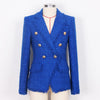 Autumn And Winter 2023 Europe And America Premium Fabric Double Breasted Classic Women's Suit Coat Top