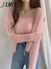 Autumn And Winter Elegant Temperament Women's Suits Suspender Tops With Lazy Wind Sweater Cardigan Two-Piece Set