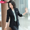 Autumn And Winter Women Career Suit Interview Female Occupation Work Wear Office Uniform Long Sleeve Blazer Skirt Set Suit Women