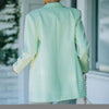 Autumn Blazer  Terrific Wash-and-wear Lapel  Elegant Pockets Spring Coat OL Style Clothes