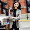 Autumn British Style Work Suit Jackets Women 2023 Spring Korean Business Office Lady Blazer FemaleCasual Woolen Coat
