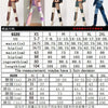 Autumn Brown Women Cowboy Striped Patchwork Jeans Street Casual Hip Hop High Waist Loose Straight Jeans Women's Pants