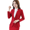 Autumn Elegant Women Suit Skirt Office Lady Formal Full Sleeve Blazer+Skirt Slim Temperament 2 Piece Set Blazer And Skirt Suit