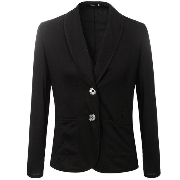 Autumn Fashion Women blaser Winter Casual Blazer Coat Outwear Female Feminino Blazer femme Plus Size veste femme blazer a2
