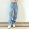 Autumn Women's Jeans Wide Leg Baggy Jean Vintage Clothing High Street Wear Trousers Girls Cargo Ripped Pants for Female