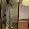 Autumn Leisure Blazers Women All-match Student Korean Style Ulzzang BF Solid Single Breasted Baggy Street Wear Notched Oversize