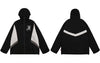 Autumn Men Windbreaker Hooded Jacket 2023 Waterproof Hiking Camping Jackets Casual Color Block Patchwork Outdoor Couple