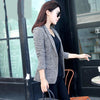 Autumn New Women Slim fit Coat Fashion Casual Jacket One Button Small Suit Ladies Blazers Work Wear(4 colors optional)
