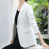 Autumn Red Slim Business Blazers Coat Spring Casual All-match Women Blazers Jackets Korea Work Office Lady Suit