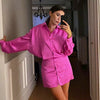 Autumn Shirt Dress Women Sexy V Neck Mini Dress Office Lady Long Sleeve Short Dress Elegant Button Up Dresses Vestidos