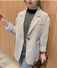 Autumn Spring Casual Woman Jackets  loose oversize mujer blazer for women plus size xl female Cotton Coat Ladies Outerwear S0029