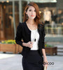 Autumn Spring Slim OL Outerwear  Double breasted Small suit Brazer Short design Jacket Women Jacket