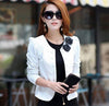 Autumn Spring Slim OL Outerwear  Double breasted Small suit Brazer Short design Jacket Women Jacket