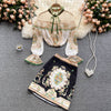 Autumn Suits, Ladies Shirts, Design Sense, Lace Stitching, Chiffon Tops, Printed Skirts, Fashionable Two-piece Suits