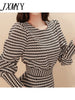 Autumn/Winter 2023 product two-piece temperament slim-fit houndstooth jacket waist bag hip fishtail skirt suit women