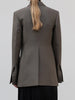 Autumn Winter Suit Collar Single-breasted Pocket Women Casual Long-sleeved Blazer Suit