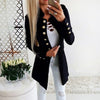 Autumn Winter Suit Blazer Women Casual Single Breasted Pocket Women Long Jackets Elegant Long Sleeve Blazer Outerwear 2023 New