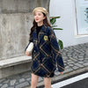 Autumn Winter Warm Wool Tweed 2 Piece Set Woman Plaid Double Breasted Long Sleeve Blazer Jacket + High Waist Mini Skirt Suit