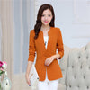Autumn Women Blazer 7 Colors Coat  Elegant Suit Jacket Outwear Long Jackets Blazers Coat Feminino Chaquetas Mujer 5XL Tops C2304