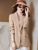 Autumn Women Blazer Business Blazers Outerwear Jackets Work Office Coat Career Female Jacket Lady